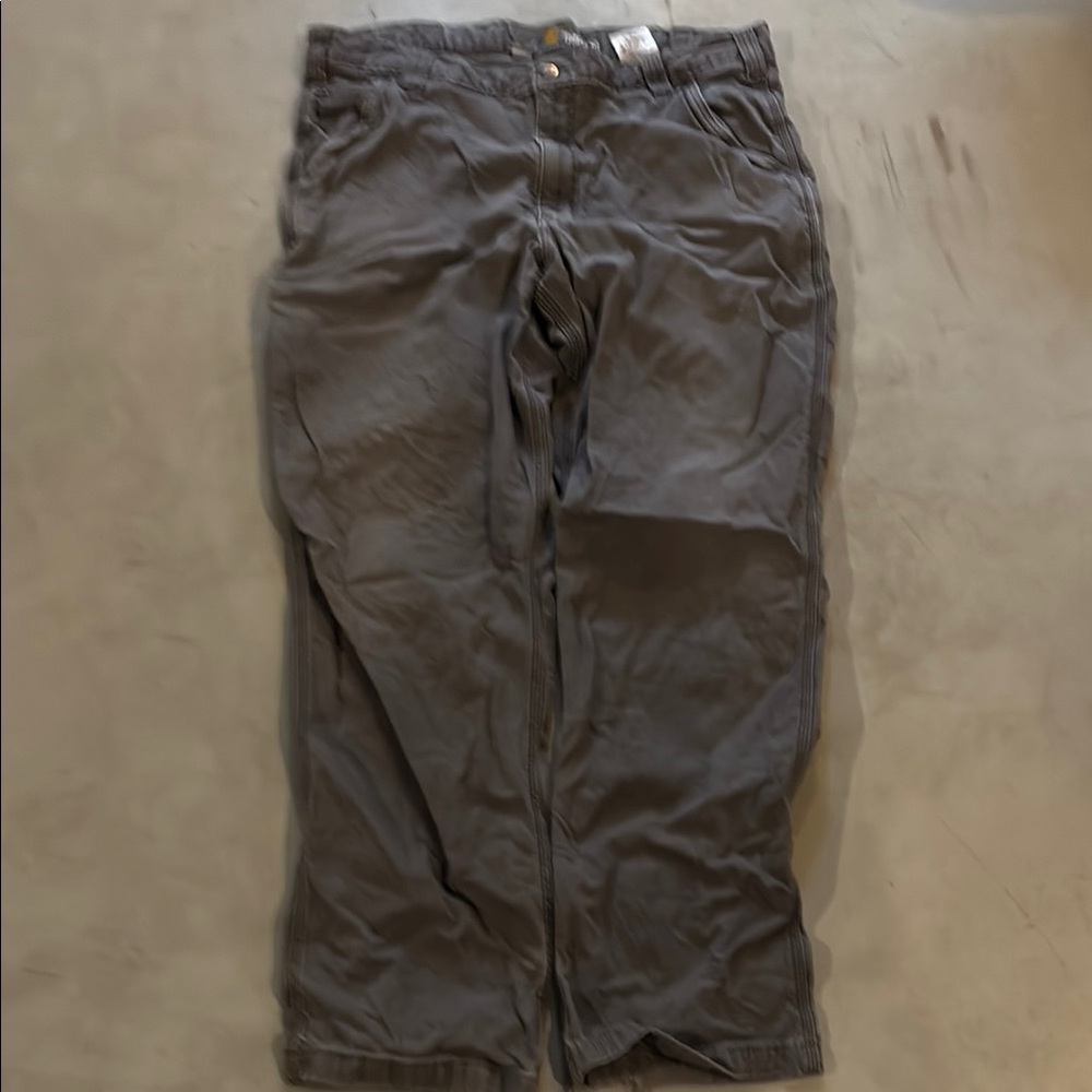 Men's Gray carhartt pants